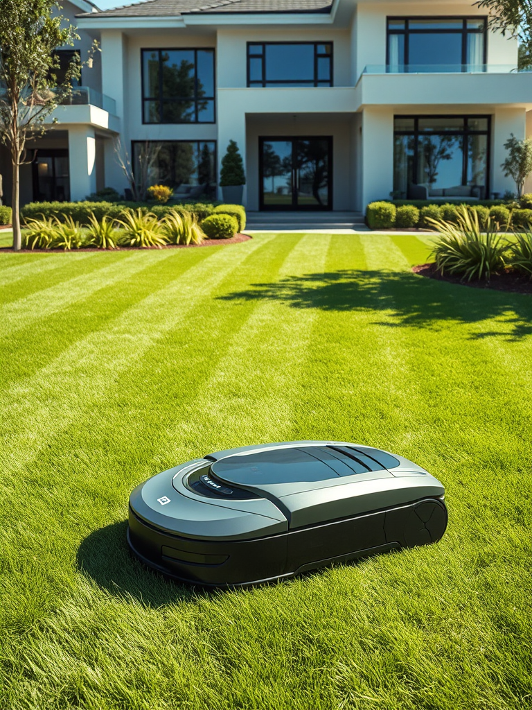 robotic lawn mower - Illustration 1