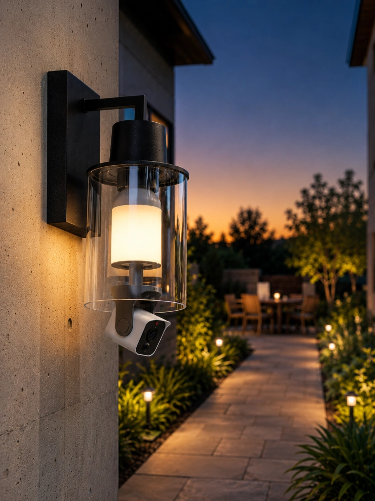 Wyze Bulb Cam: 2026 Ultimate Guide For Best Smart Security 3 Wyze Bulb Cam outdoor security light illuminating a home entrance pathway at dusk for smart home surveillance