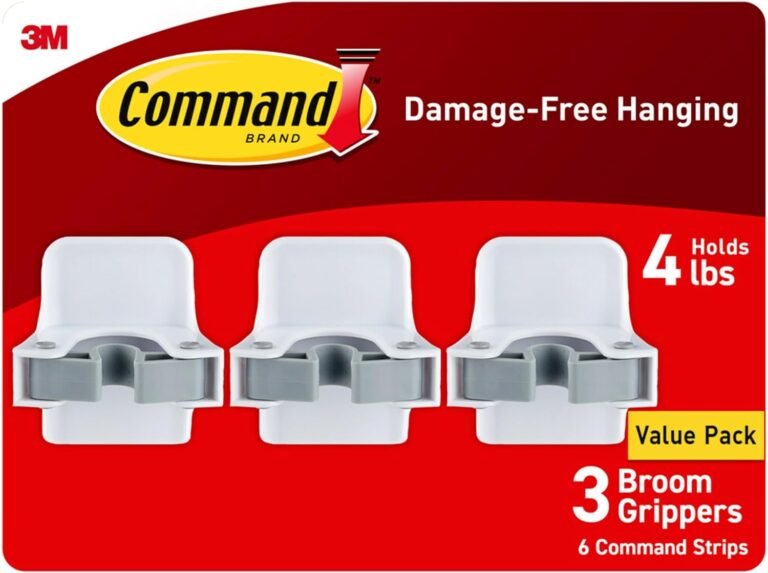 Command Broom Mop Gripper: 3 Proven Secrets For Best Organization 5 command broom mop gripper amazon 1 ReviewHuntPro